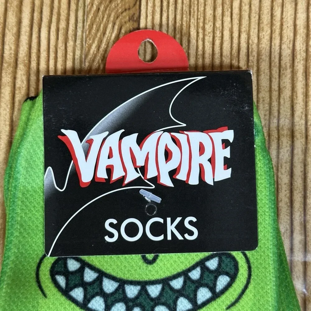 Rick And Morty Crew‎ Socks One Size Midcalf Unisex Pickle Rick